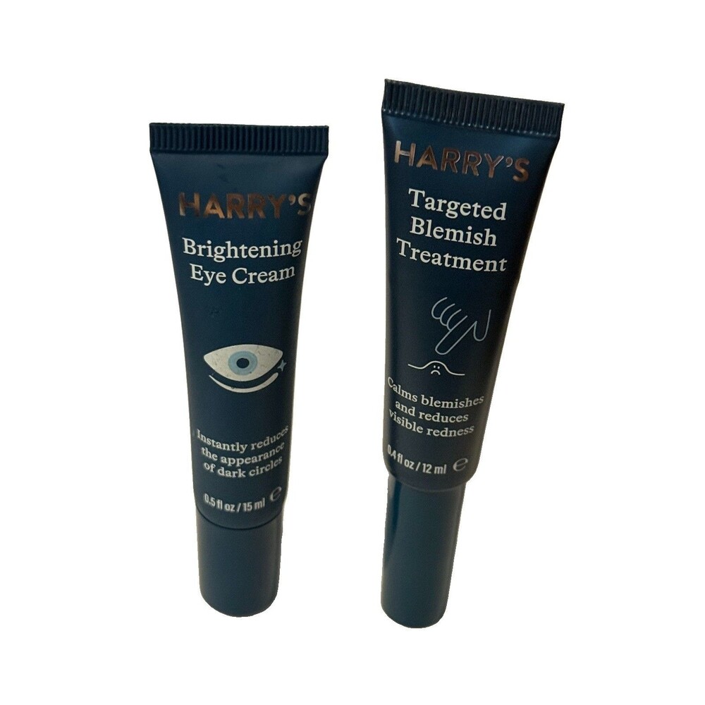 Harry's Brightening Eye Cream & Blemish Treatment Dark Circles New Lot 2
